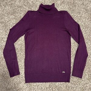 Calvin Klein Plum Turtleneck Sweater